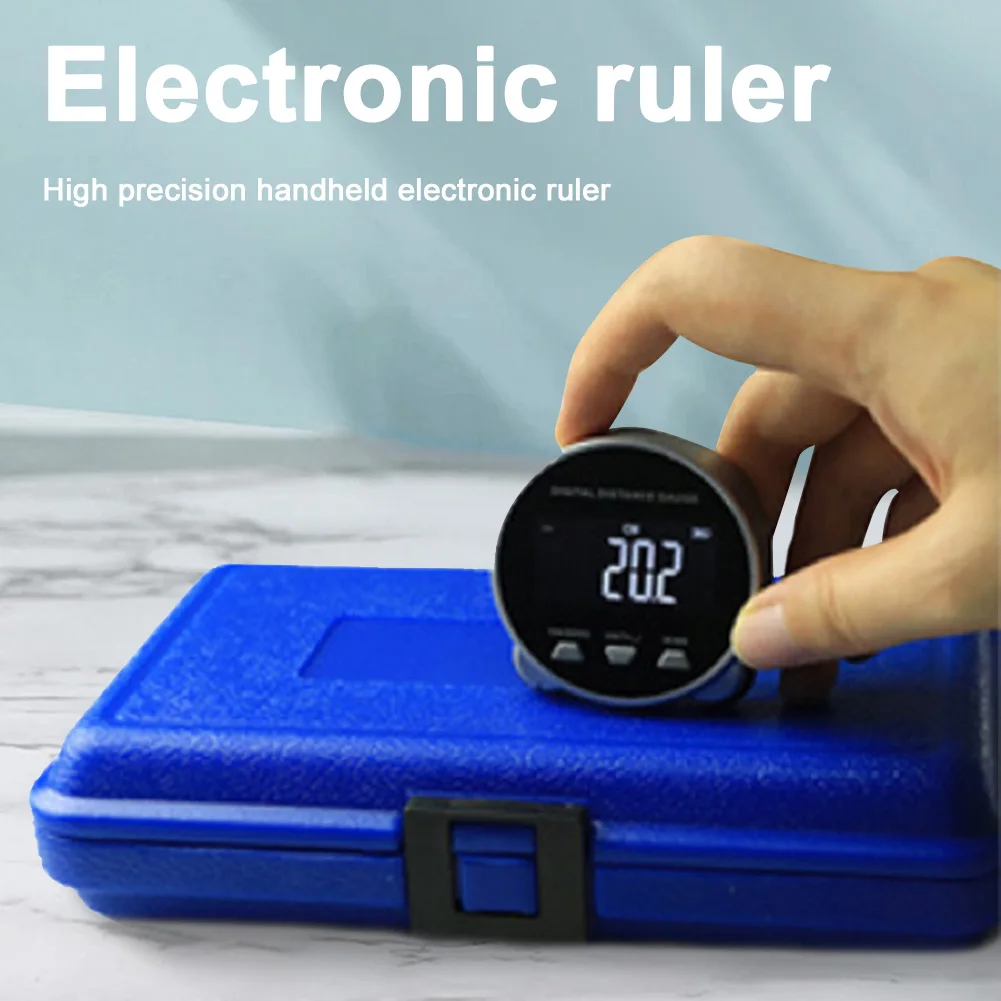 Electronic Tape Measure Digital Roller Ruler Portable Smart Rolling Measuring Tool 0-199.999m High Accuracy for Length Measuring - Thumbnail 3