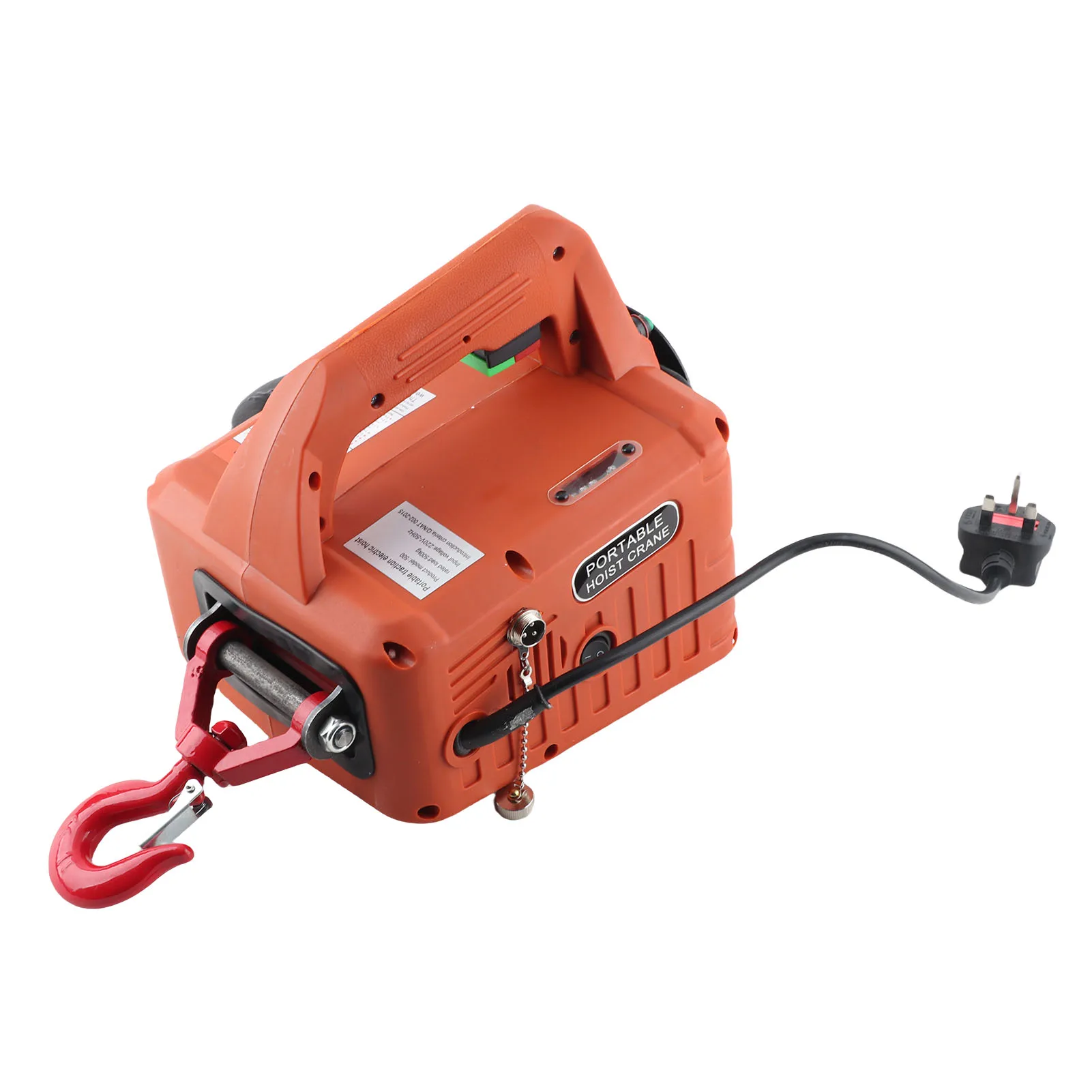 1500W Electric Winch | 500KG Heavy-Duty Lifting | 7.6M Reach & Wireless Remote Control - Thumbnail 4