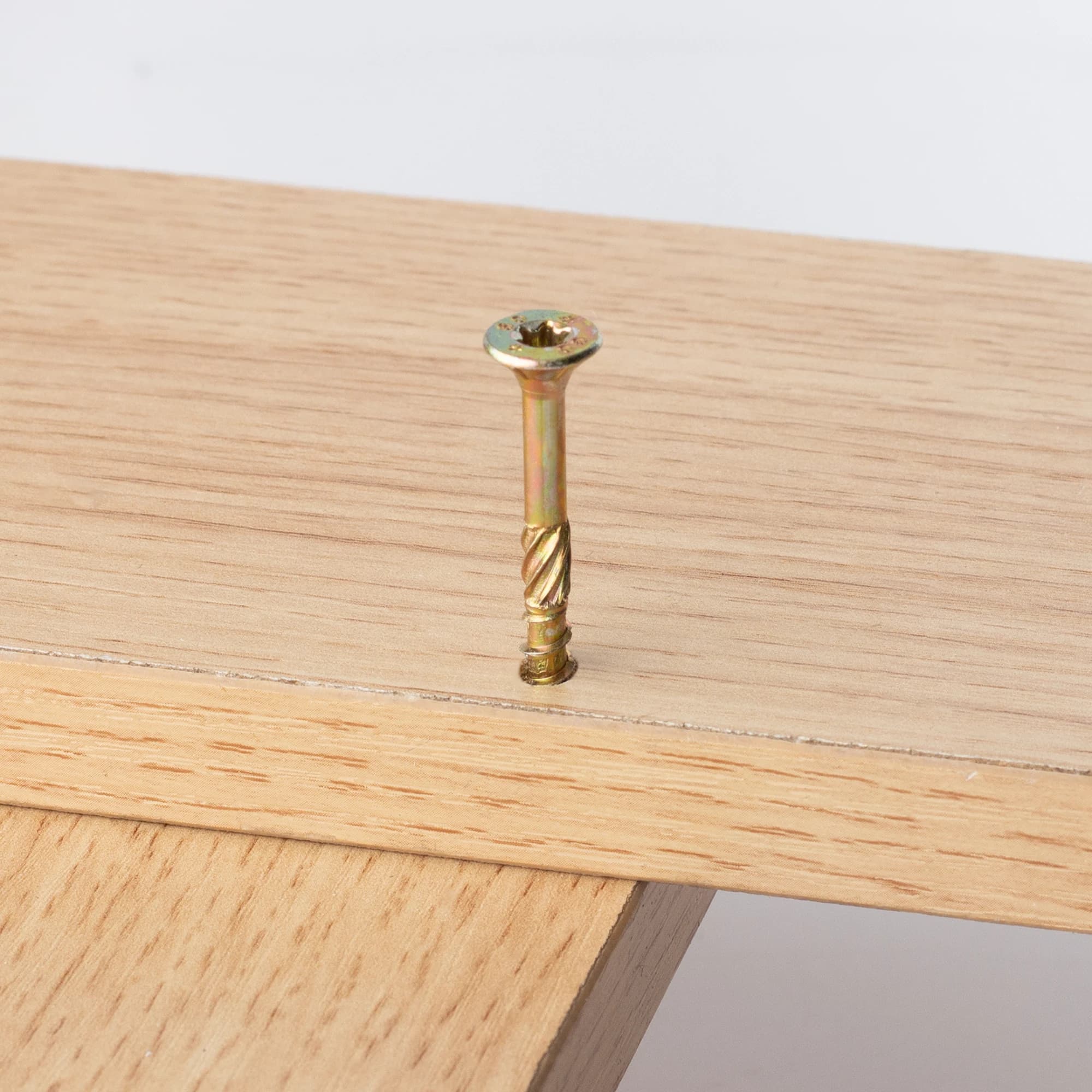 Knurled Wood Deck Screws | 20pcs Rust-Resistant | Self-Tapping Drywall Fasteners - Thumbnail 5