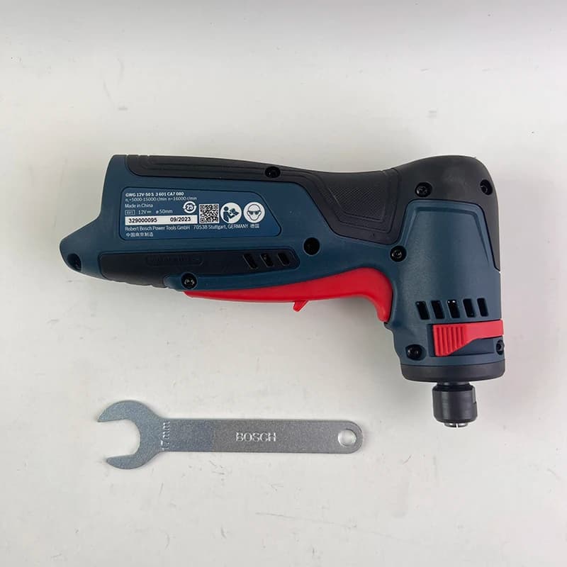 Bosch GWG 12V-50S Cordless Straight Grinder | 12V Electric Sander | Household & DIY Power Tool - Thumbnail 4