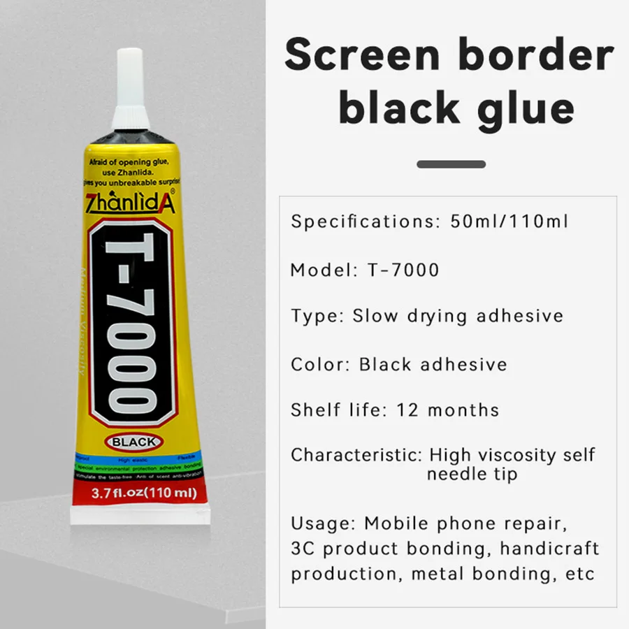 T7000 Precision Adhesive | Fine Needle Applicator | 15ml, 50ml, 110ml Sizes | Electronics Repair Glue - Thumbnail 4