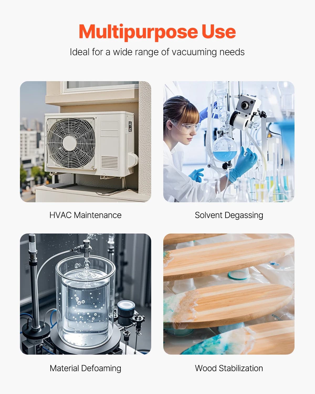 Vacuum Pump & Oil Set | 2-Stage 9CFM High Performance | R410a R134a Systems - Thumbnail 6