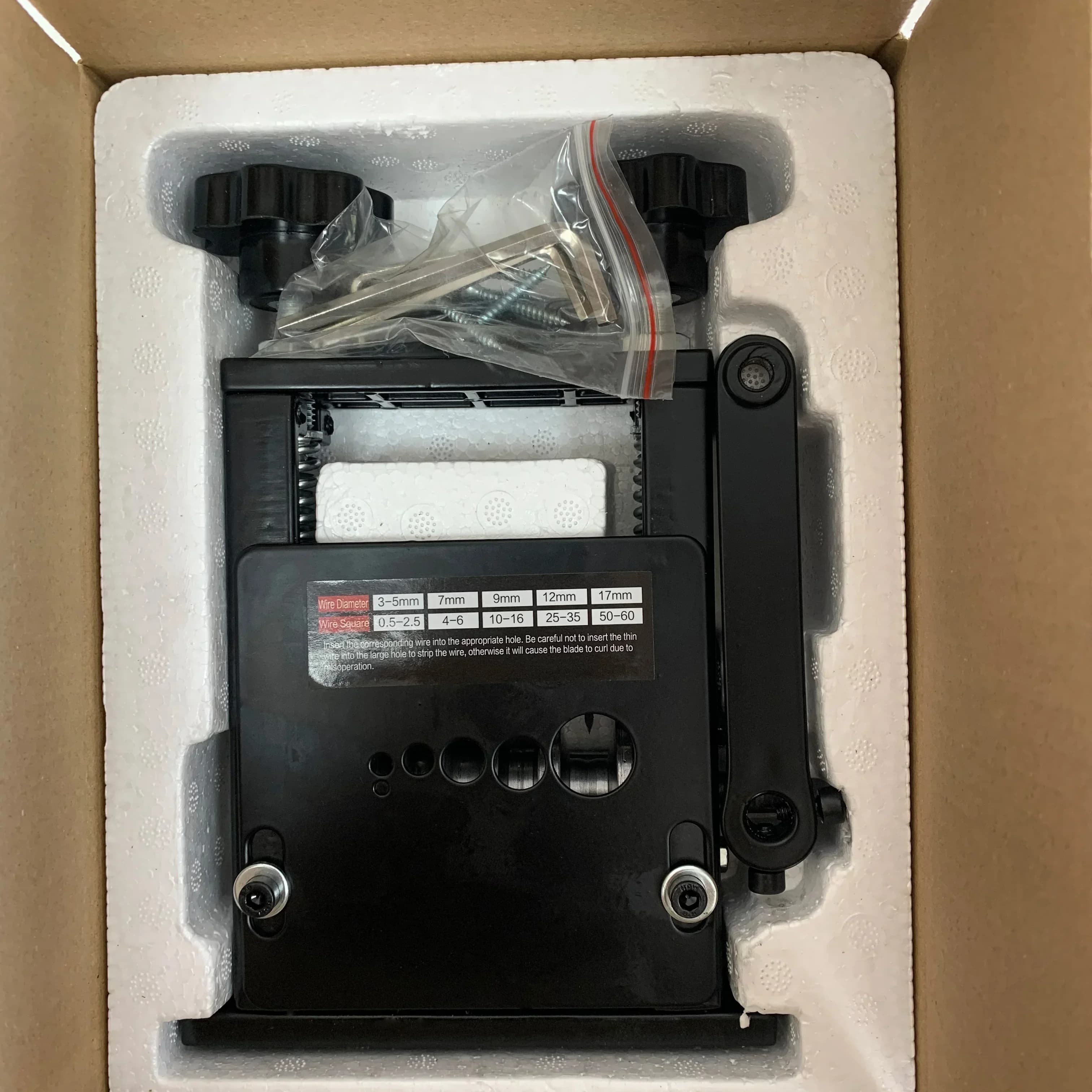 Wire Stripping Machine | 0.5-60mm² Capacity | Rust-Proof Blades for Copper Recycling - Thumbnail 6