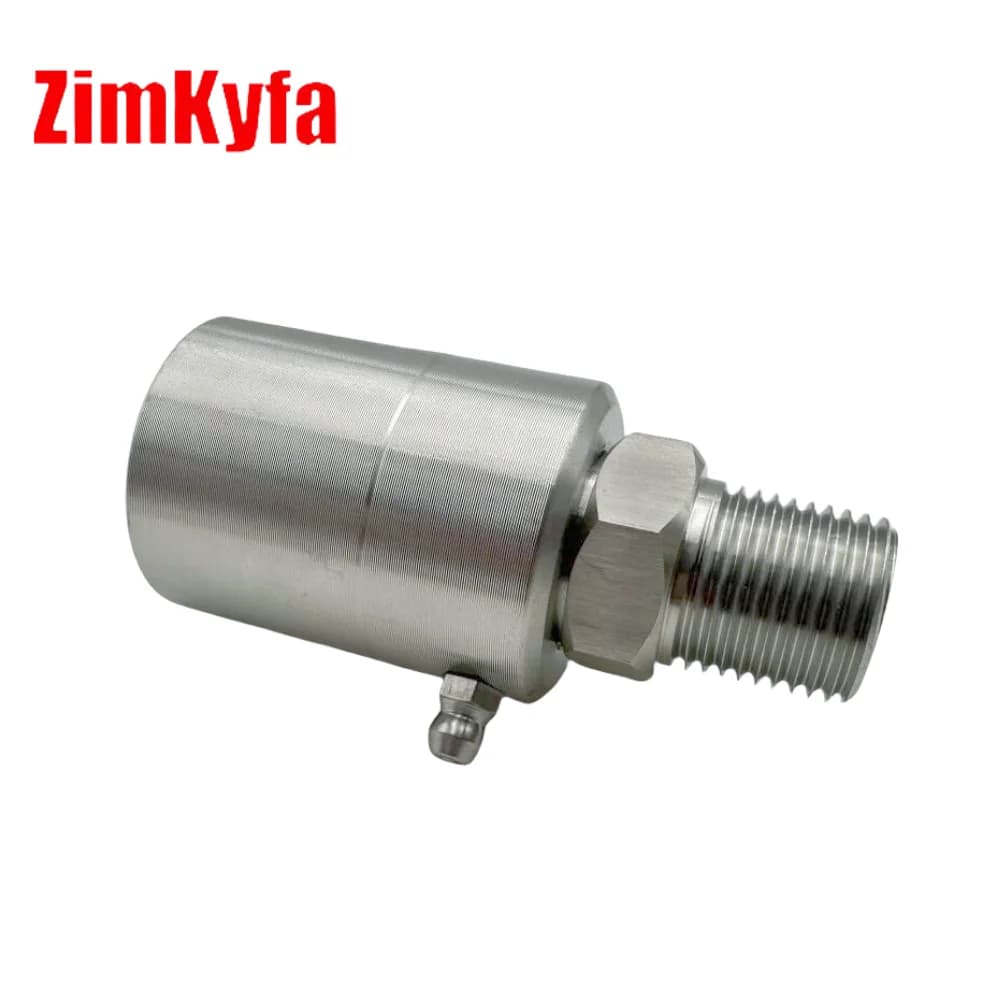 1/2 Heavy-Duty Hose Reel Swivel | Industrial-Grade Steel Fitting for Home & Workshop - Thumbnail 2