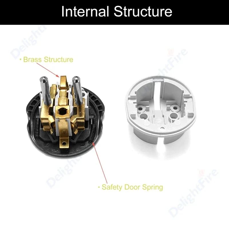 International Travel Adapter | 16A 250V EU Plug Converter | Universal Socket for US, UK, AU - Thumbnail 5