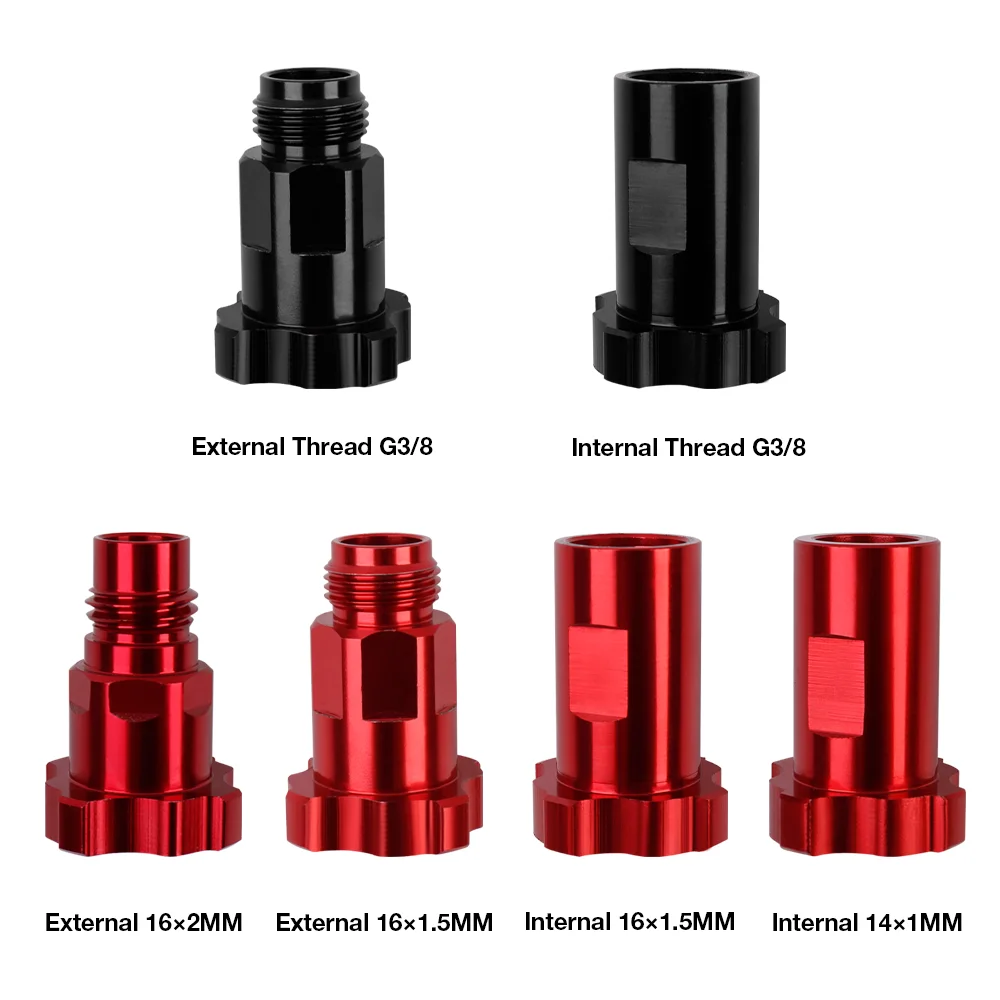 Spray Gun Cup Adapter | 6 Model Conversion Tool | Portable No-Clean Disposable Pot Connector - Thumbnail 4