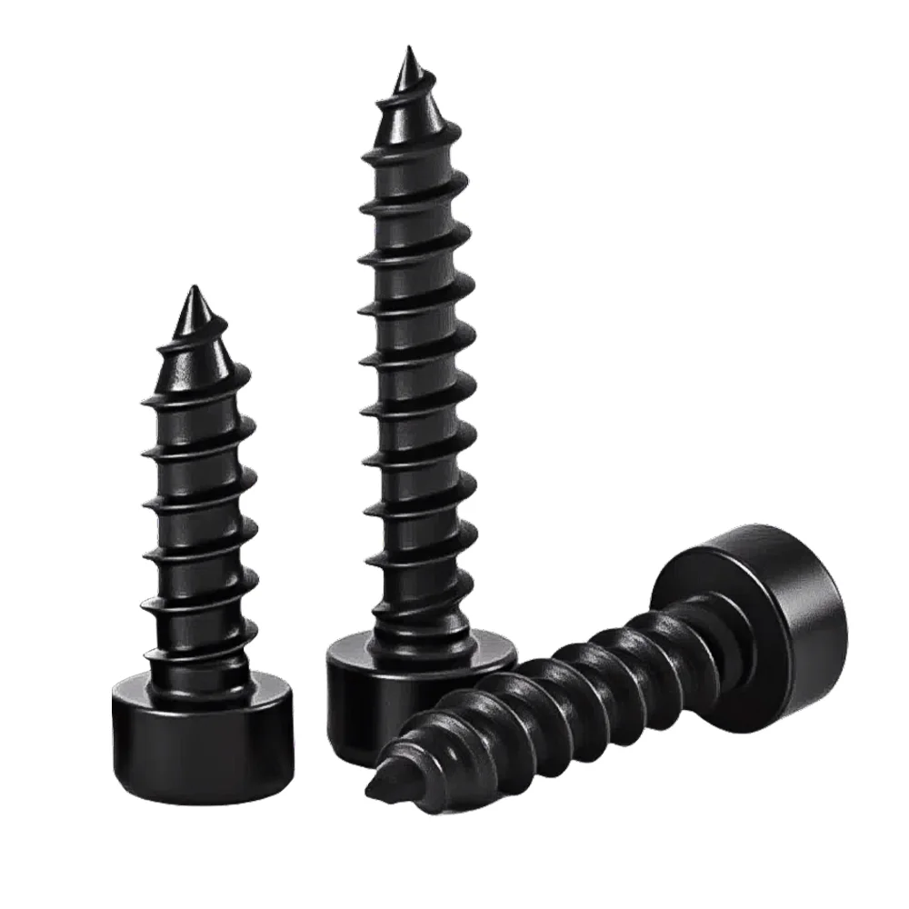 8.8 Grade Black Allen Head Screws | M1.7-M6 Self-Tapping | Hex Socket Cap for Speaker Assembly - Thumbnail 4