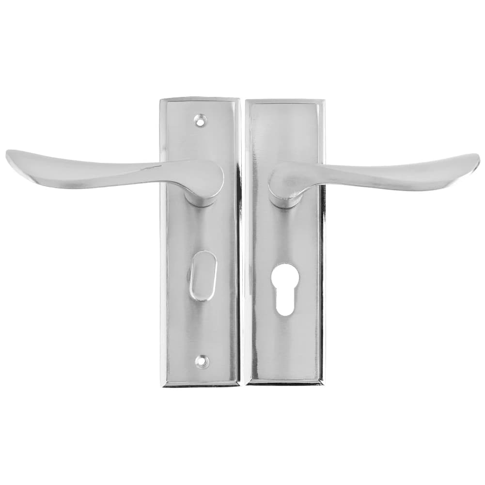 Alloy Interior Door Lock | Security Handle for 3.5-4.5cm Door Frames | Living Room & Toilet - Thumbnail 3