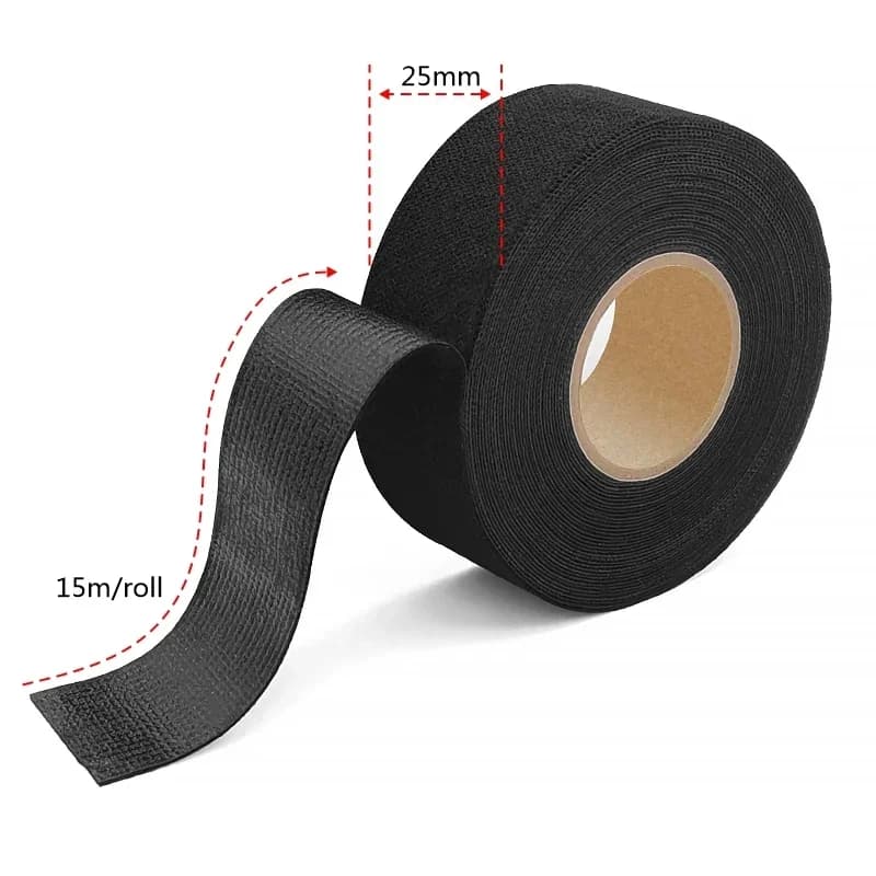 Professional-Grade 15M Heat-Resistant Electrical Tape | Waterproof & Noise-Dampening Insulation - Thumbnail 4