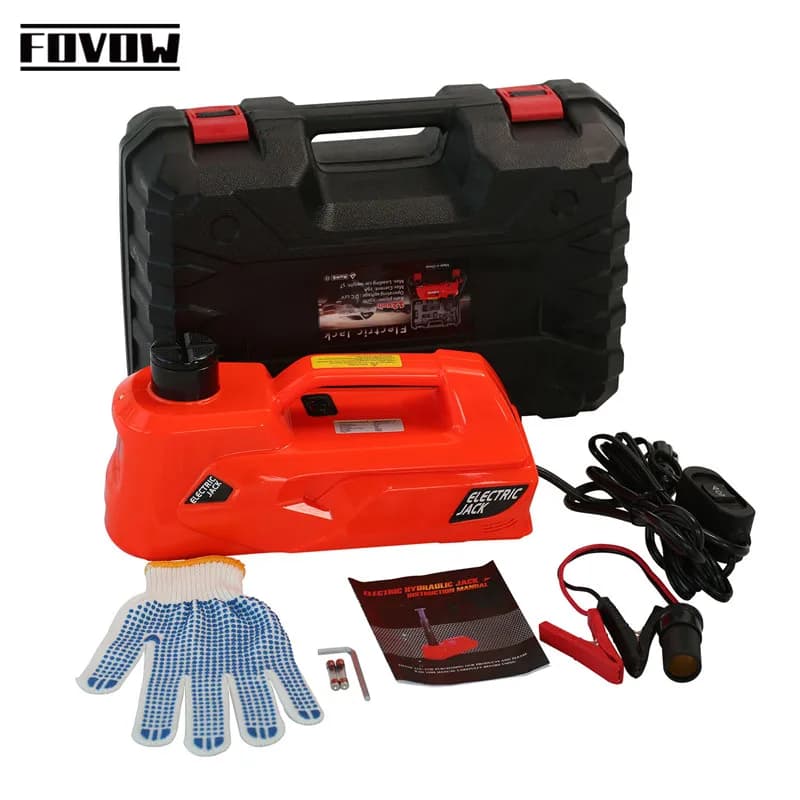 5-Ton Electric Car Jack | 155-530mm Lift Range | Emergency & Garage SUV Repair Tool - Thumbnail 2