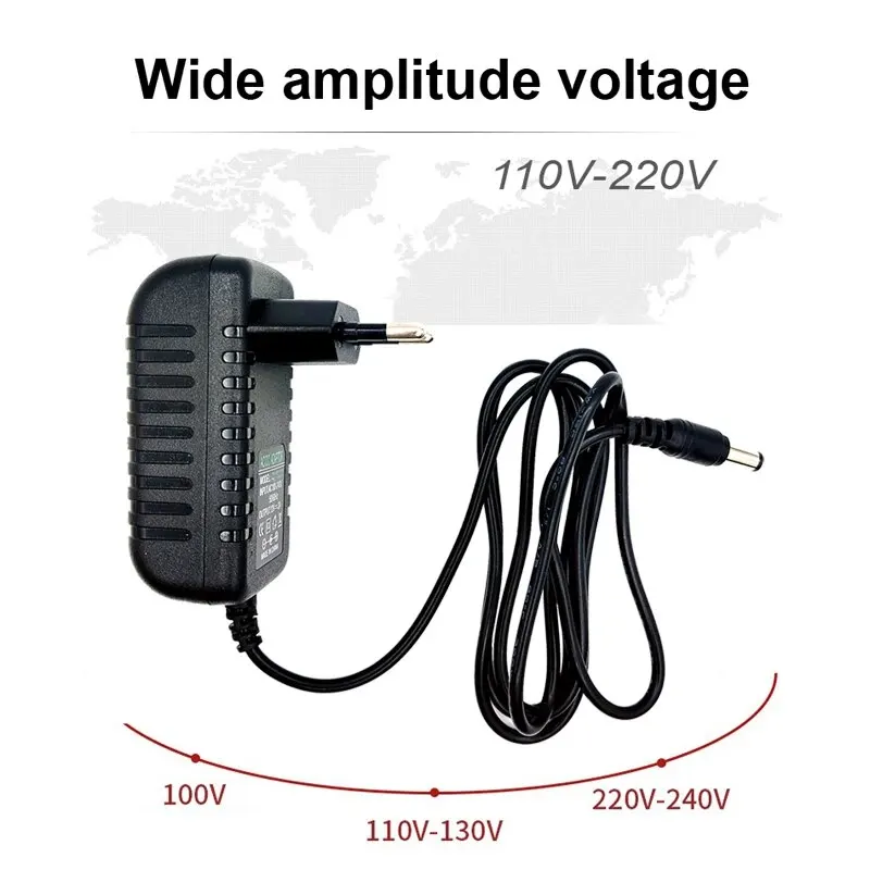12V DC Power Adapter | 100-240V AC Input | For Camera, DVR & LED Systems - Thumbnail 3