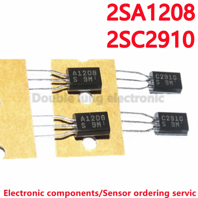 2SA1208 & 2SC2910 Transistor Assortment | 50-Piece TO-92L Kit | 160V, 70mA Small-Signal Components - Thumbnail 2