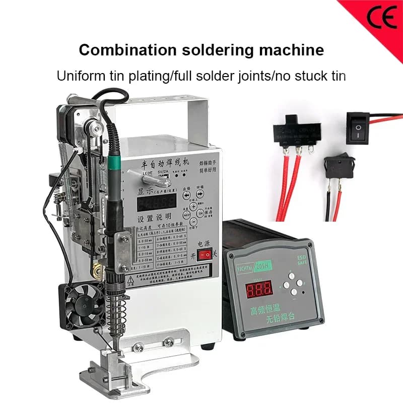 Operated Soldering Machine | 200W Semi-Automatic Iron | USB Plug & Circuit Board Repair - Thumbnail 3