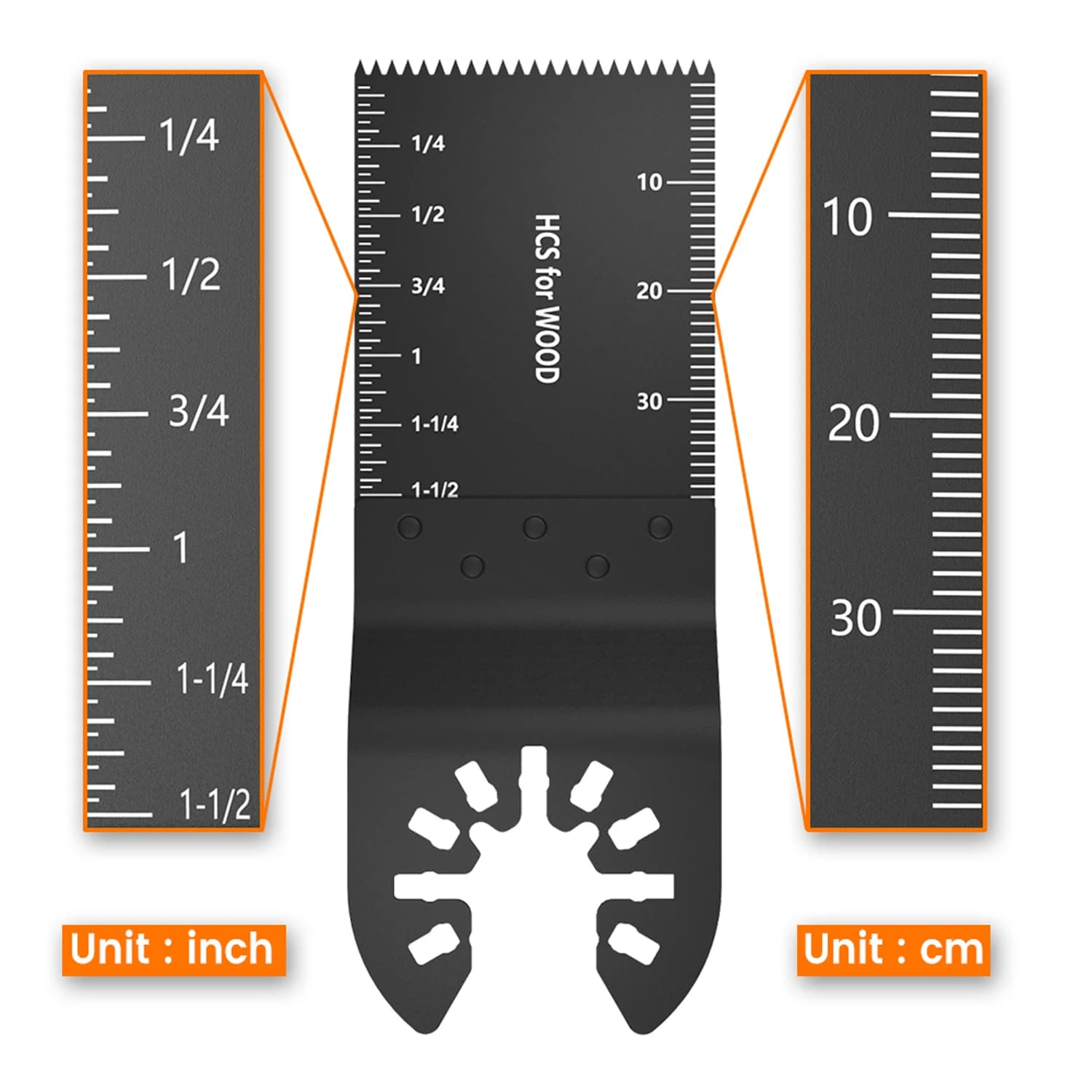 Oscillating Multi-Tool Blade Set | 10-100 Pcs | Fast-Cut Wood & Metal Blades - Thumbnail 4