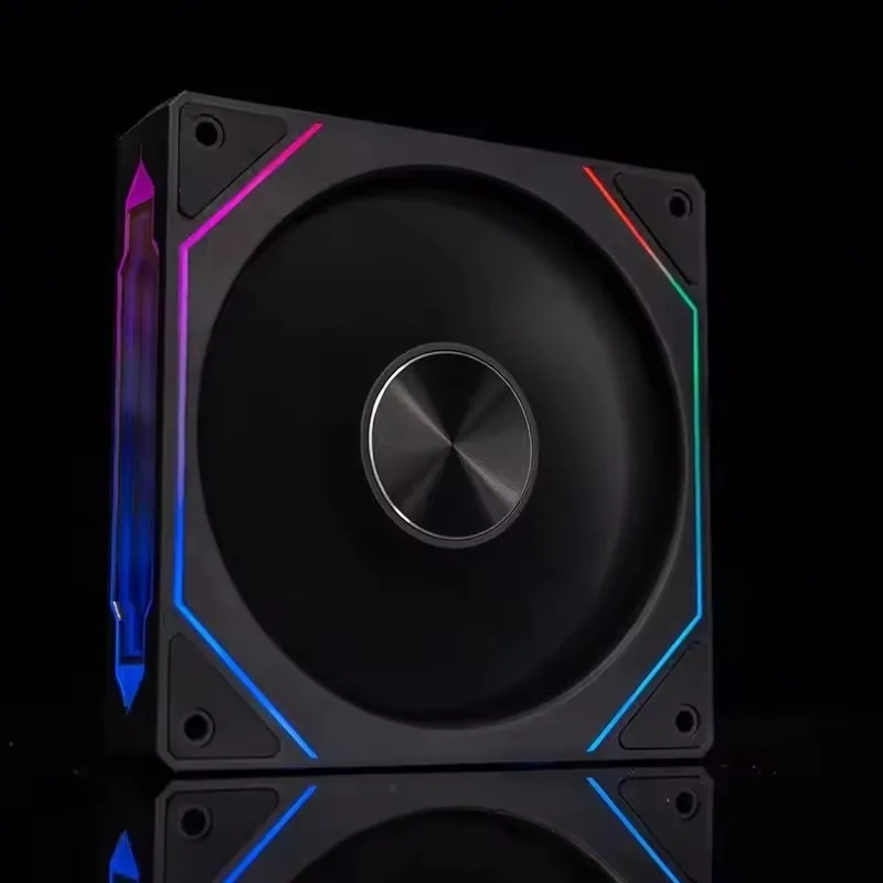 Mirror ARGB PC Case Fan | 120mm PWM Cooling | 5V 3-Pin Sync - Thumbnail 4