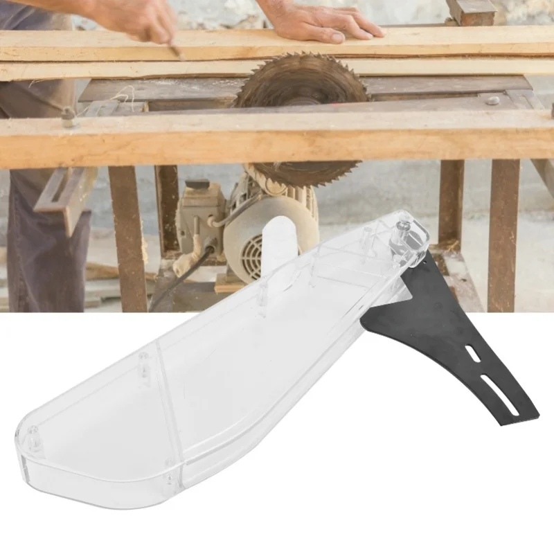 Table Saw Blade Guard | 4-10 Inch Acrylic Protection Cover for Woodworking Safety - Thumbnail 3