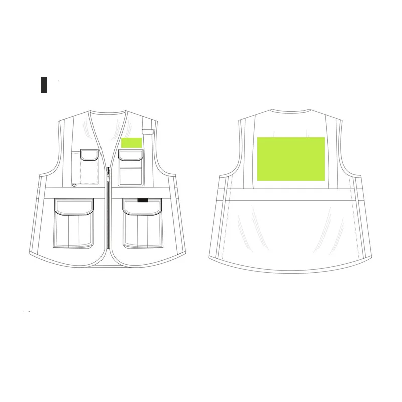Work Shirt | Utility Top with Multiple Pockets | Durable Construction Workwear - Thumbnail 7
