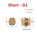 Short 1inch