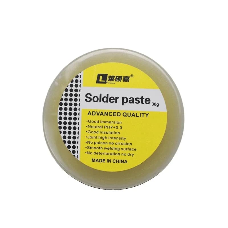 No-Clean Soldering Flux | Lead-Free Rosin Paste for PCB & Chip Repair | 30g/50g - Thumbnail 5