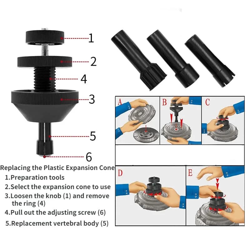 Clutch Alignment Tool | Plastic Dismantle & Correction Kit | Car Repair Accessories - Thumbnail 2