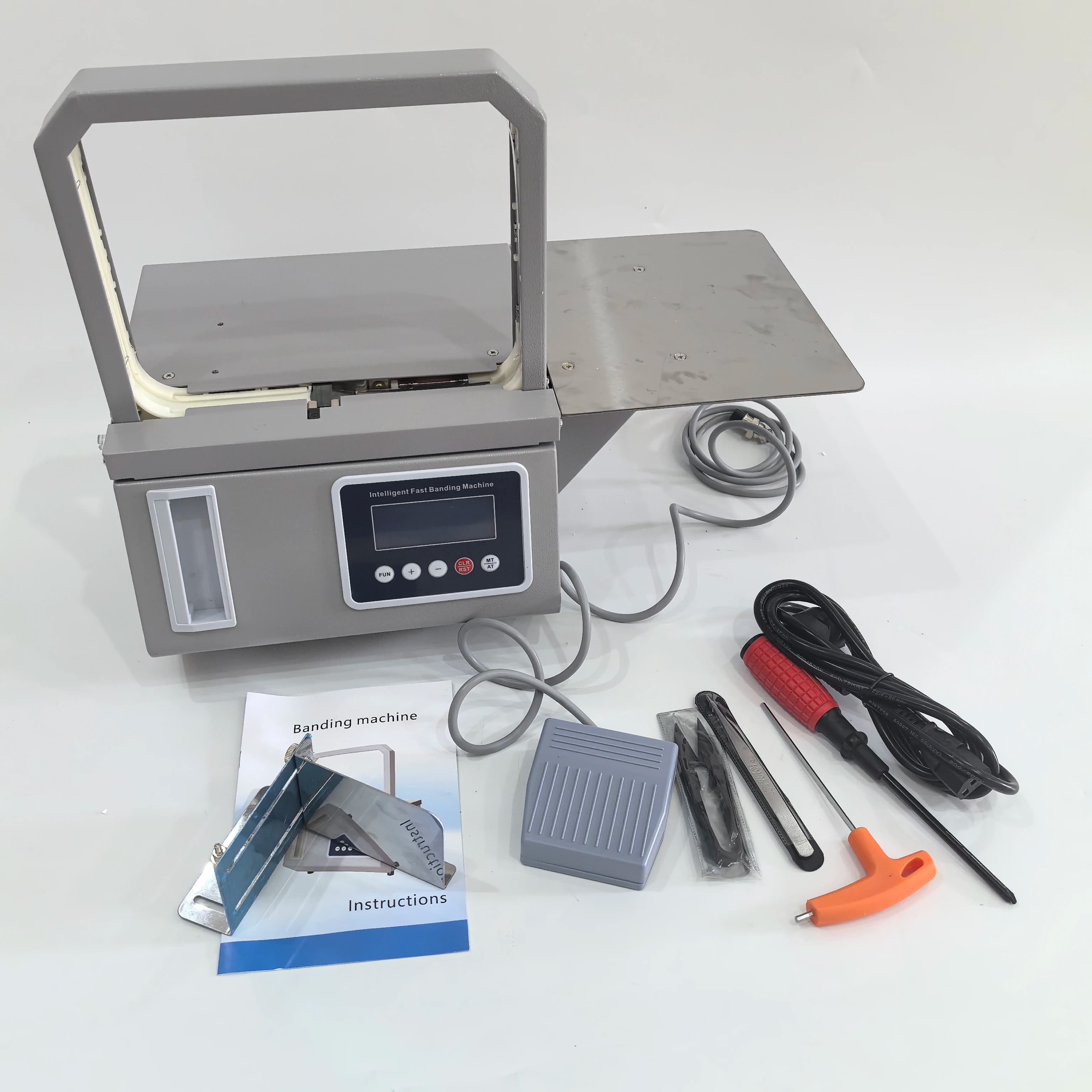Automatic Strapping Machine | Currency & Document Baler | 110V/220V Operation - Thumbnail 3