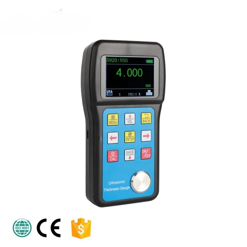 Ultrasonic Thickness Gauge | 0.001mm Accuracy | 0.75-700mm Range for Metal, Plastic & Glass - Thumbnail 6
