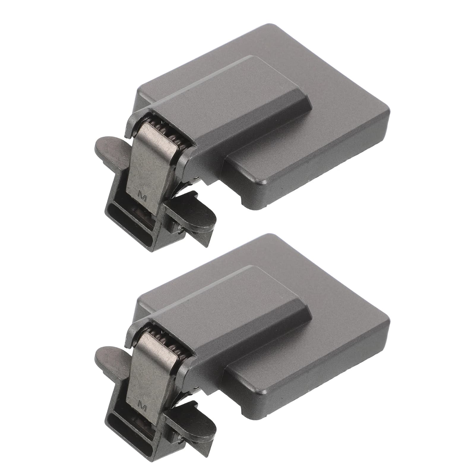 Heavy-Duty Aluminum Frame Hinges | 2-Pc Silent Hydraulic Buffer Set | Ultra Thin Concealed Door Hardware - Thumbnail 2