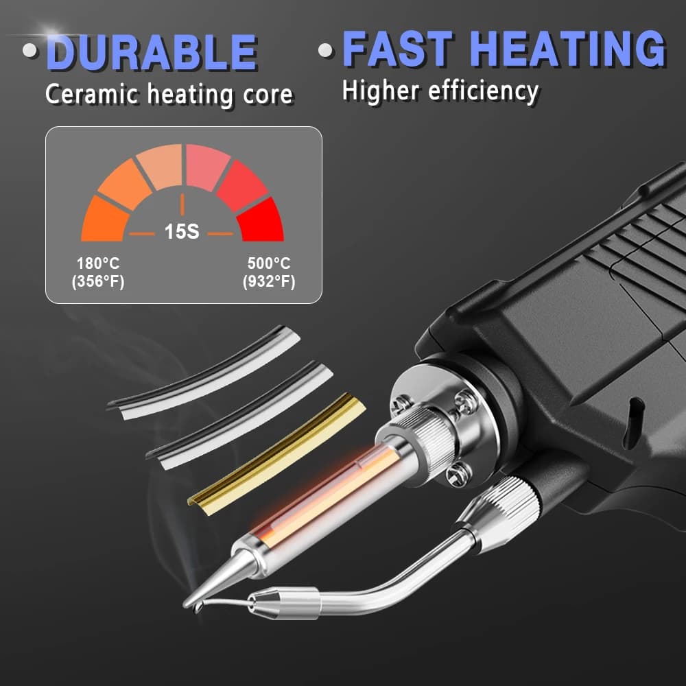 Digital Soldering Station | Adjustable Temperature 180-520°C | Precision Welding & Repair Kit - Thumbnail 2
