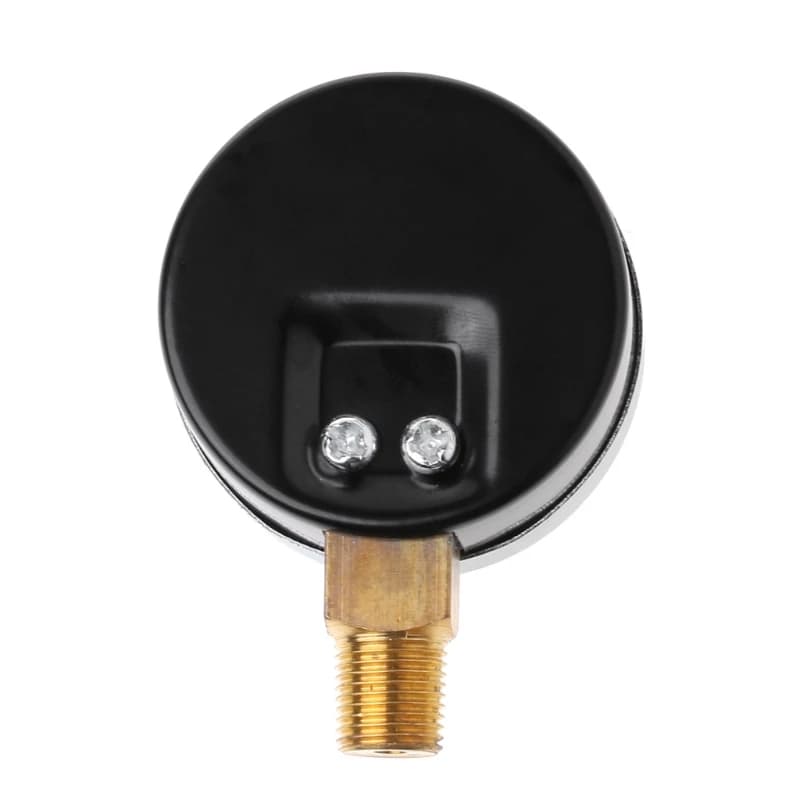 Dual-Scale Pressure Gauge | 0-30 PSI / 0-2 Bar | 1/8 NPT Hydraulic & Pneumatic - Thumbnail 3