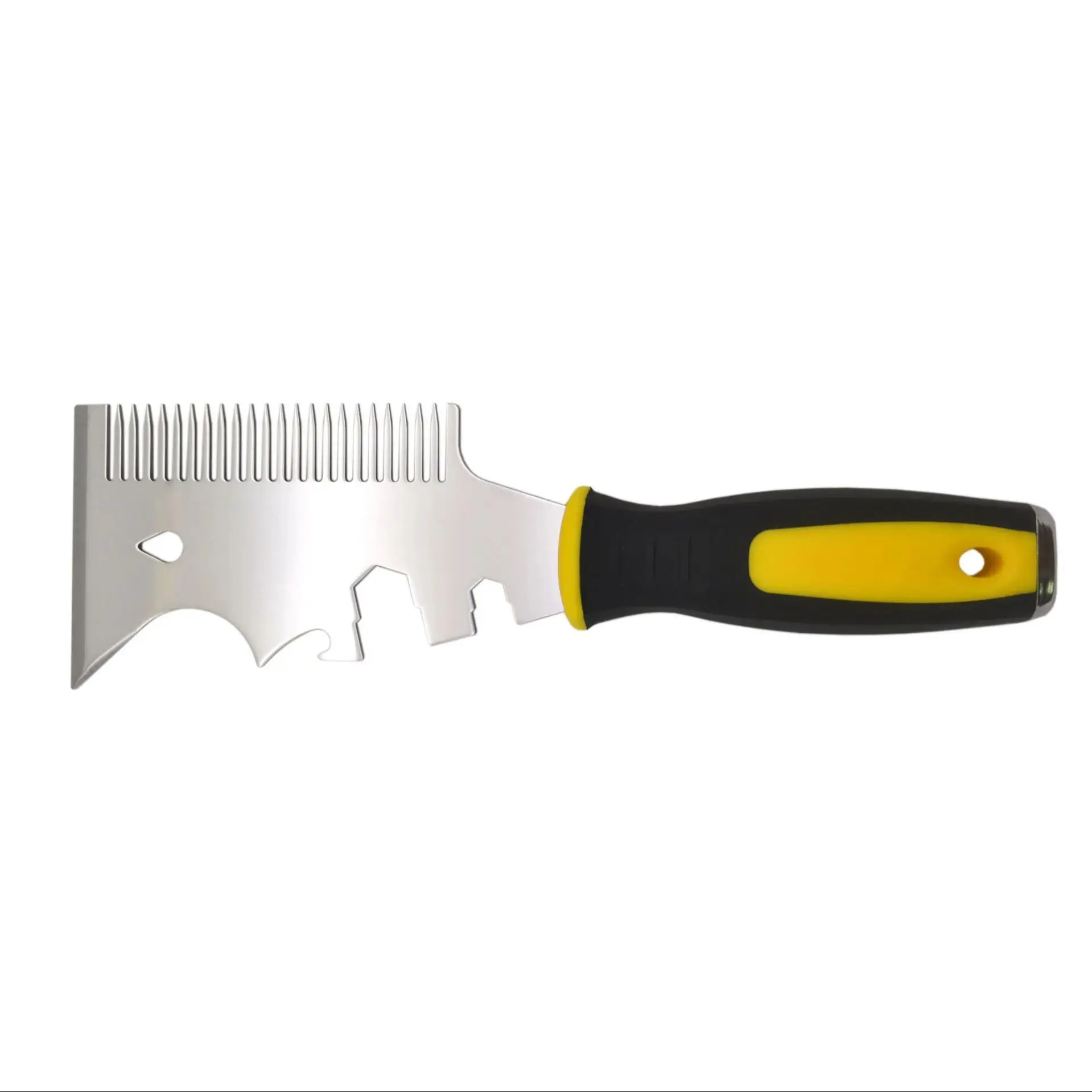 13-in-1 Multi-Tool Putty Knife | Stainless Steel Scraper & Wallpaper Removal Tool - Thumbnail 4