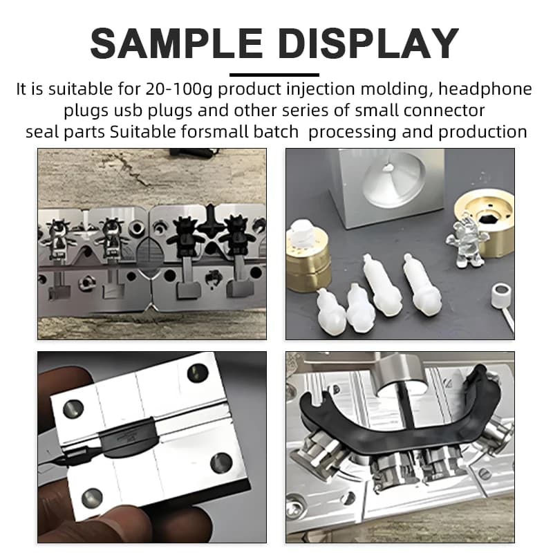 Pneumatic Injection Molding Machine | 20-40g Shot Capacity | For Prototyping & Small-Batch Production - Thumbnail 3
