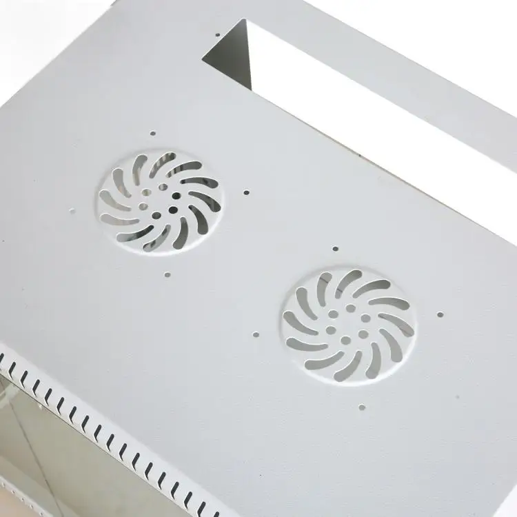 12U Wall-Mount Server Rack | Compact Data Center Cabinet for Network Equipment - Thumbnail 3