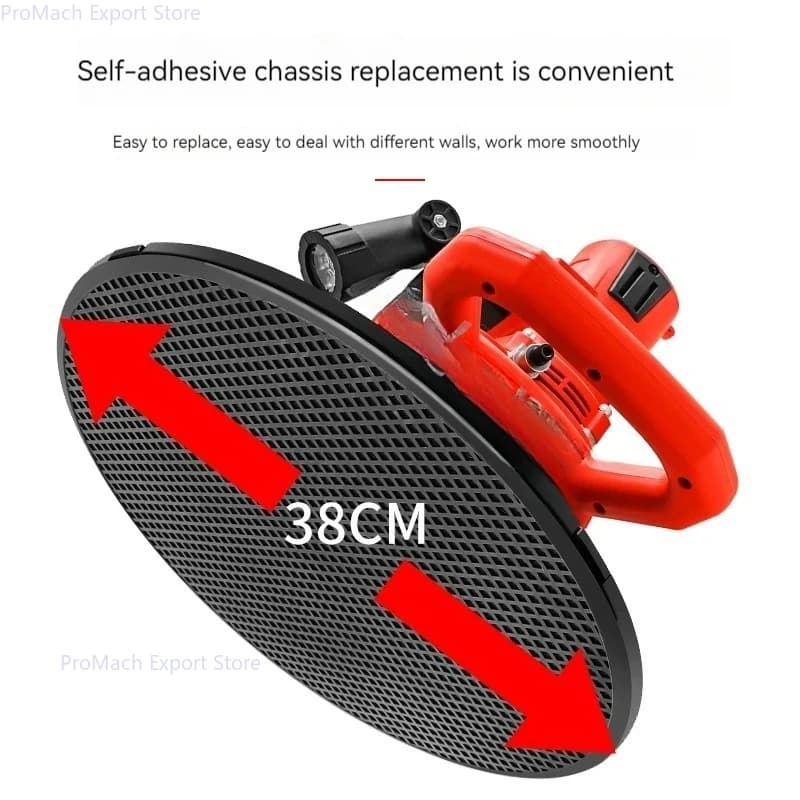 Automatic Drywall Sander | Electric Plaster & Putty Finishing Tool | Wall Smoothing Machine - Thumbnail 3