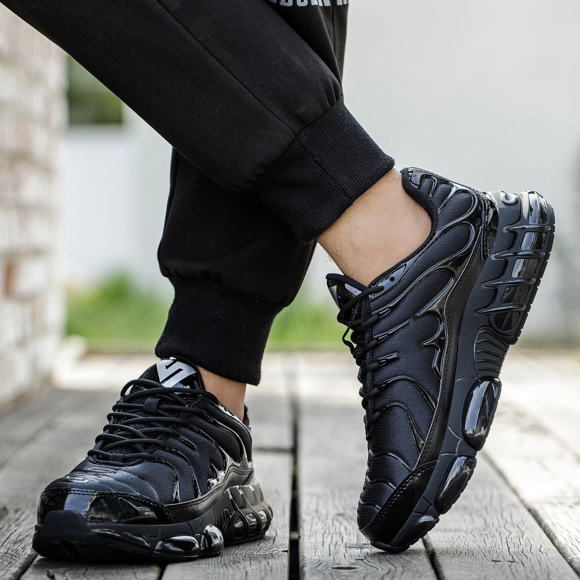 Grade Safety Shoes | Puncture-Proof Steel Toe | Heavy-Duty Men's Work Sneakers - Thumbnail 2