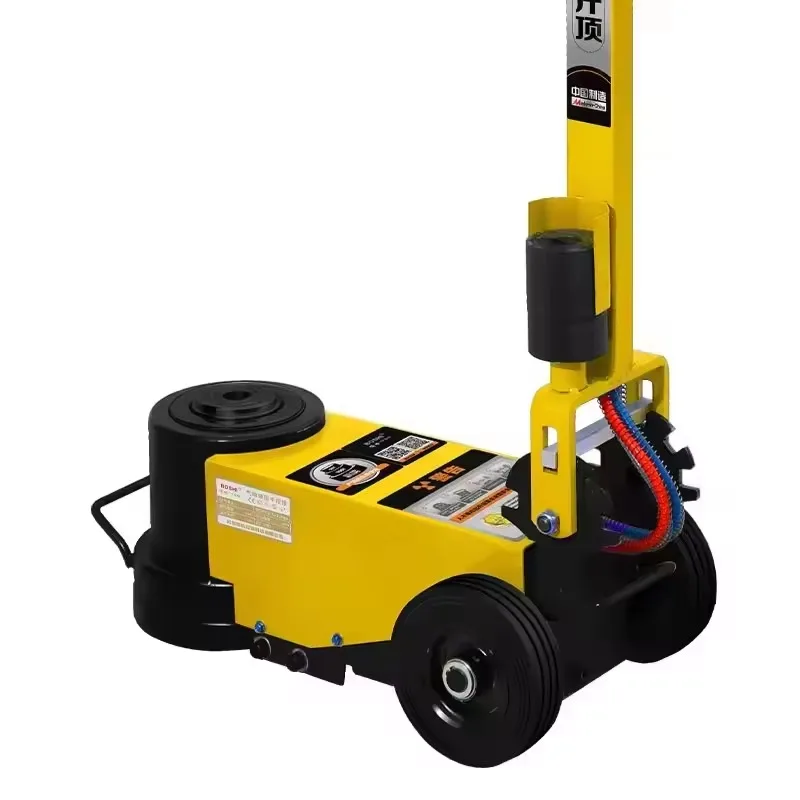 Heavy-Duty Air Jack | 30-100 Ton Capacity | Pneumatic Hydraulic Lift for Trucks & Buses - Thumbnail 2