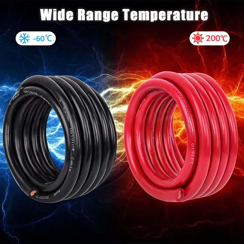 High-Voltage Silicone Wire | 2-18 AWG Heat-Resistant Copper Cable for Inverters & Battery Systems - Thumbnail 2