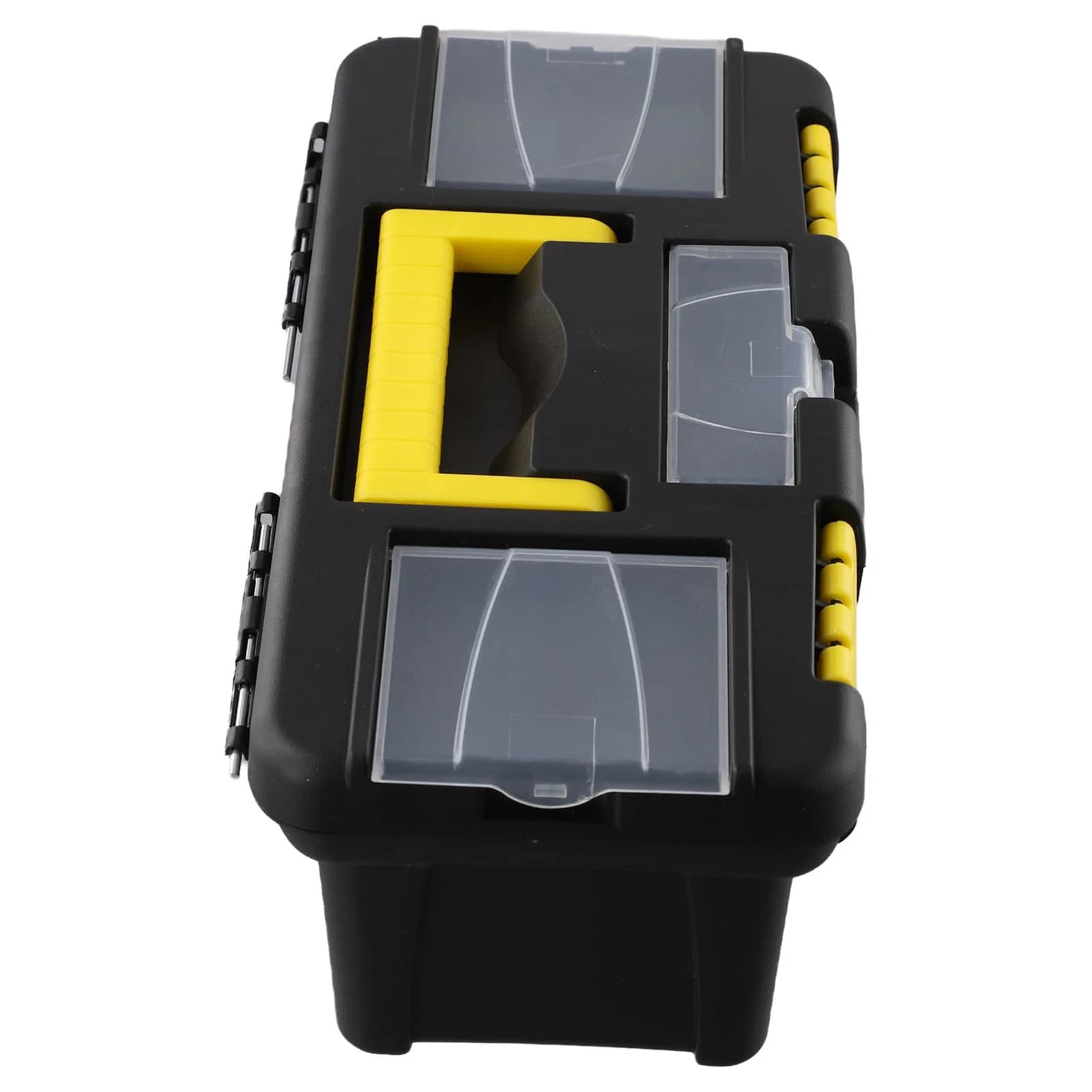10 Inch Portable Tool Box | Two-Layer Plastic Design | Mini Multi-Functional Accessories Set - Thumbnail 4
