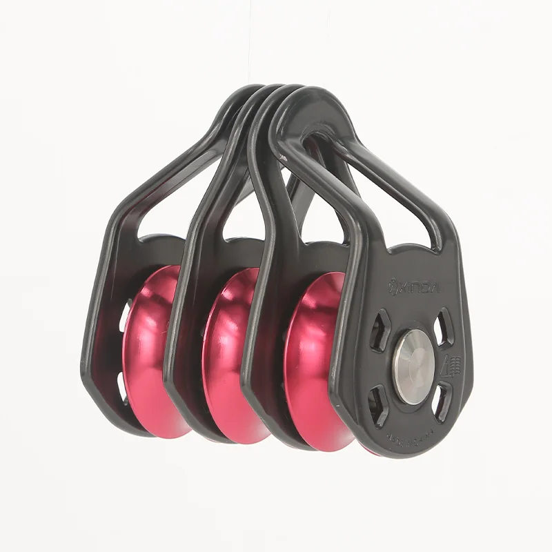 3-Pulley Rescue & Rigging System | Heavy-Duty Climbing & Hauling Pulley Block - Thumbnail 5
