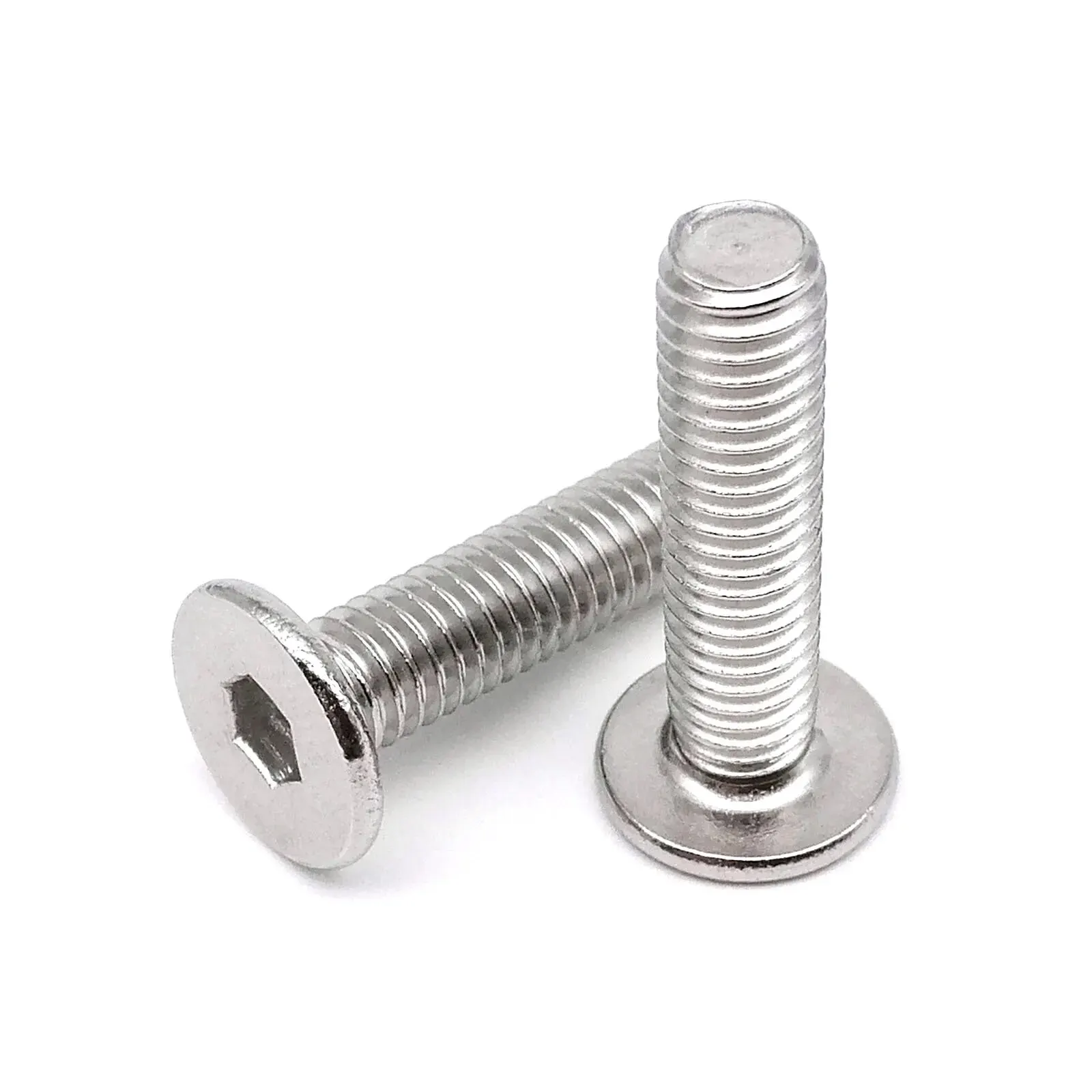 Hex Socket Wafer Screws | A2-70 Stainless Steel | Ultra-Thin M2-M8 Bolts - Thumbnail 4