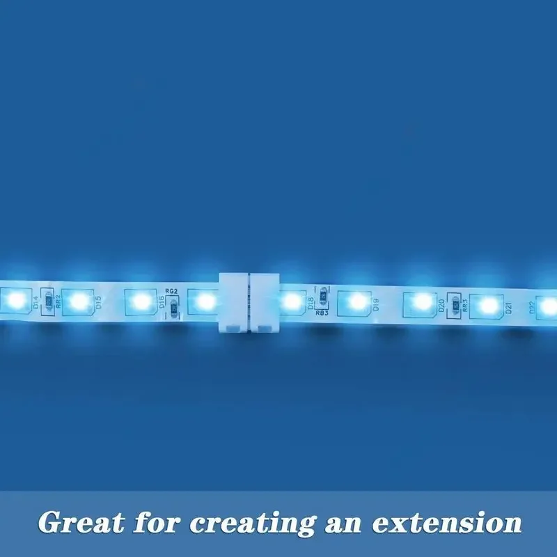LED Strip Connectors | Gapless Solderless Extension for 5050 & 2835 SMD Strips - Thumbnail 2