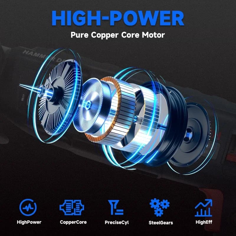 Bosch GBH2-28 Electric Hammer Drill | Professional Rotary Impact Tool | Heavy-Duty Concrete Drilling - Thumbnail 6