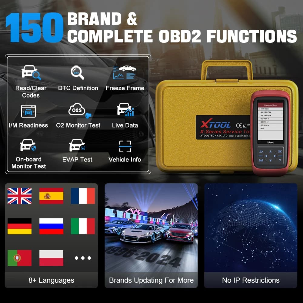 X100 Pro2 OBD2 Scanner | Key Programmer & EEPROM Adapter | Lifetime Free Updates - Thumbnail 6