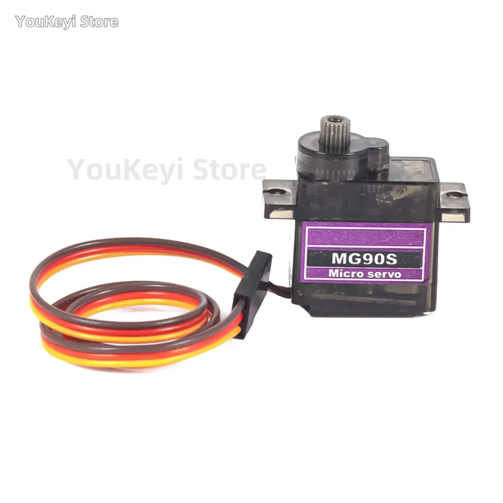 All-Metal Gear Micro Servo | 9g High-Torque | For RC Models, Robotics & DIY Projects - Thumbnail 4