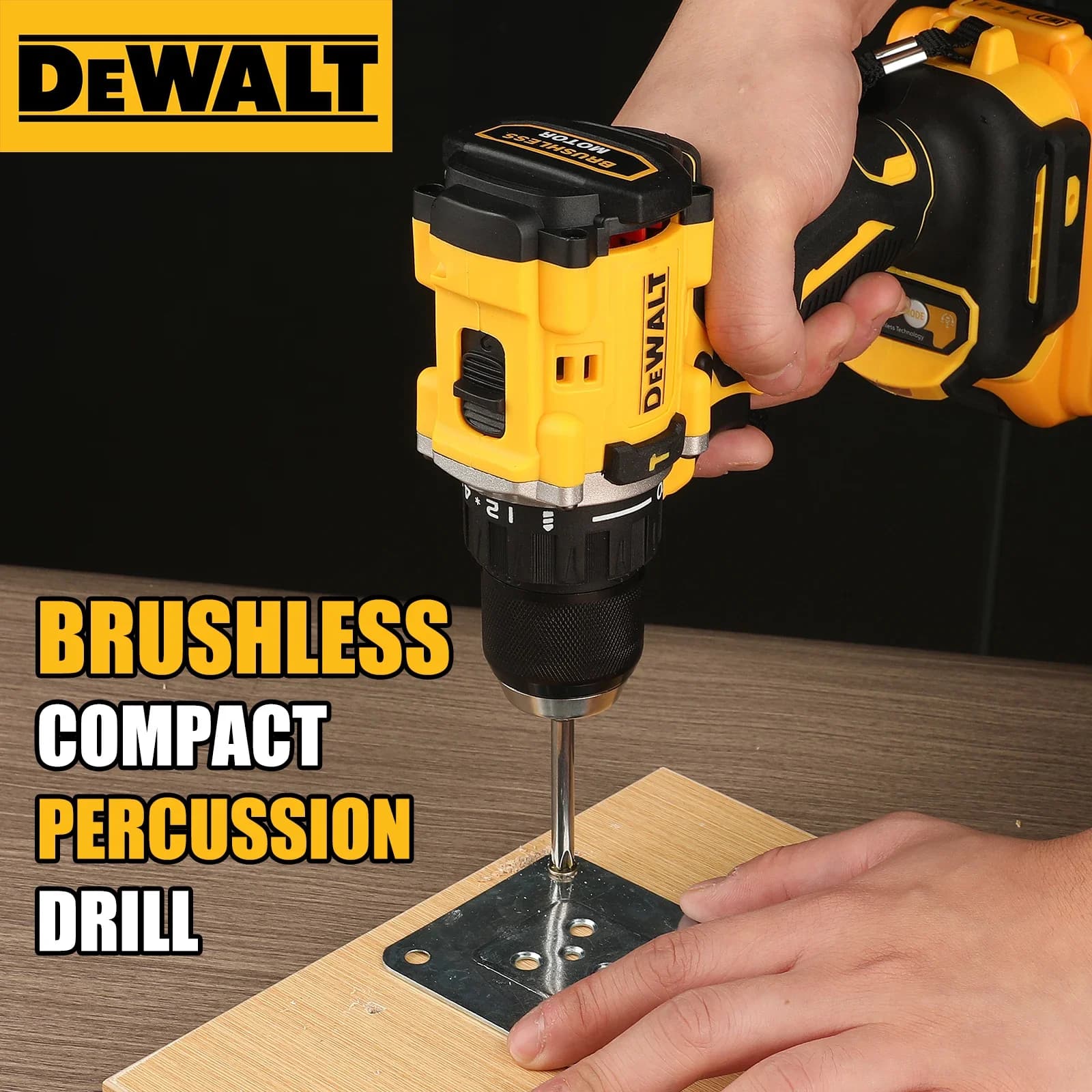 DeWalt DCD805 Brushless Cordless Drill | Compact & Powerful | 20V MAX Lithium-Ion - Thumbnail 6