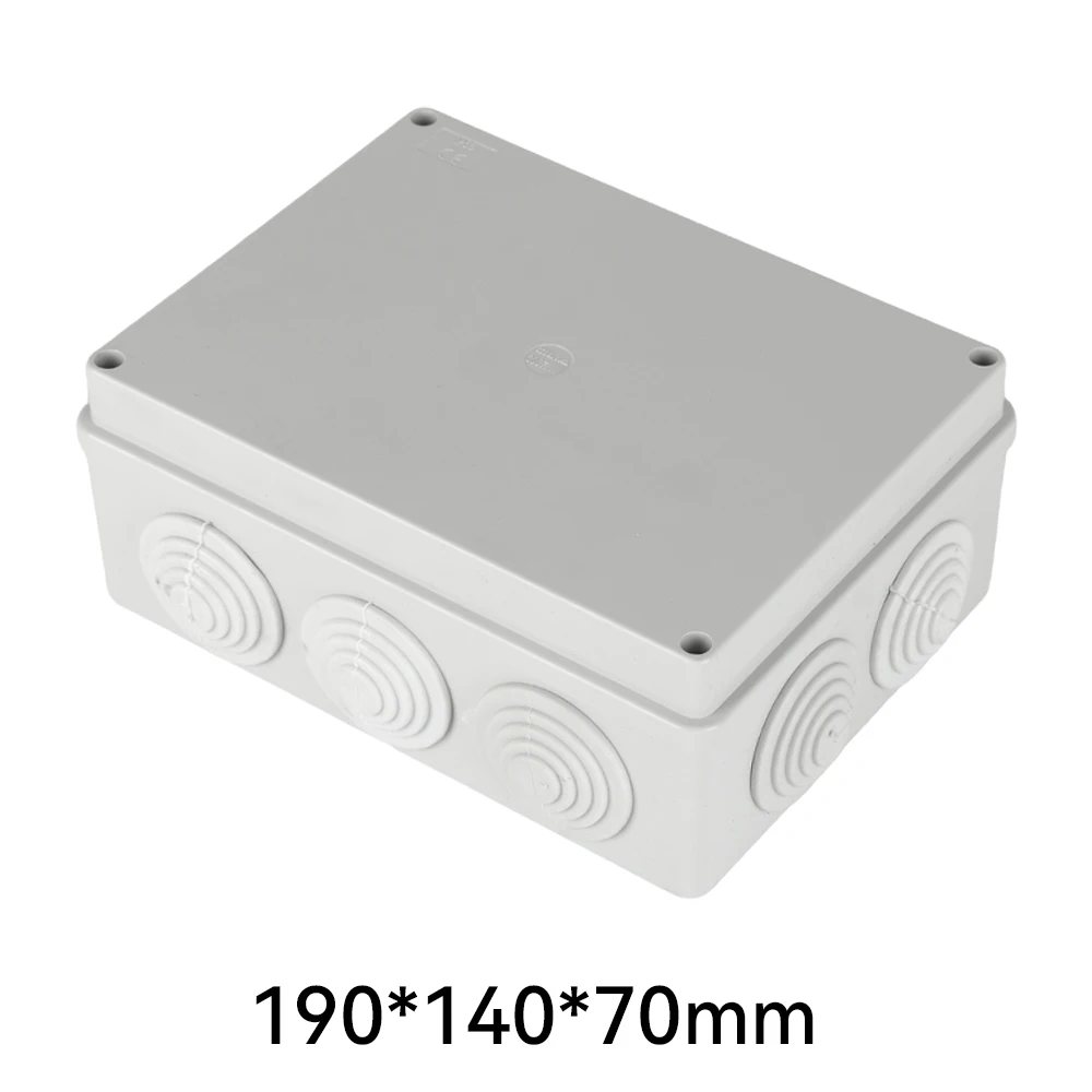 IP55 Waterproof Junction Box | Durable PC Enclosure for Indoor & Outdoor Electrical Wiring - Thumbnail 5