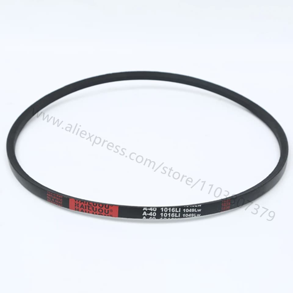 A V Belt | Black Rubber Transmission Strap | 16 to 66 Inch Lengths - Thumbnail 2