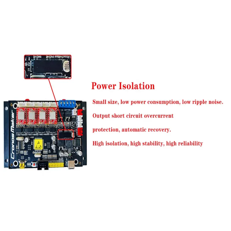 4-Axis CNC Controller Board | GRBL USB Driver for Laser Engraving & Spindle Control - Thumbnail 3