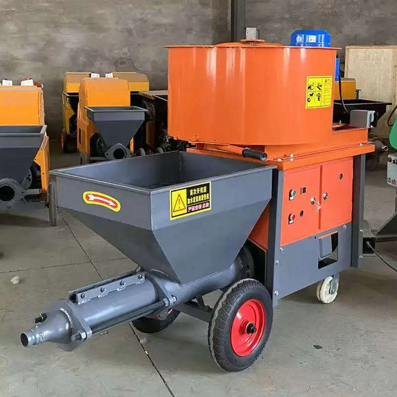 Mortar Sprayer | High-Efficiency Cement Plastering Machine for Construction Walls - Thumbnail 3