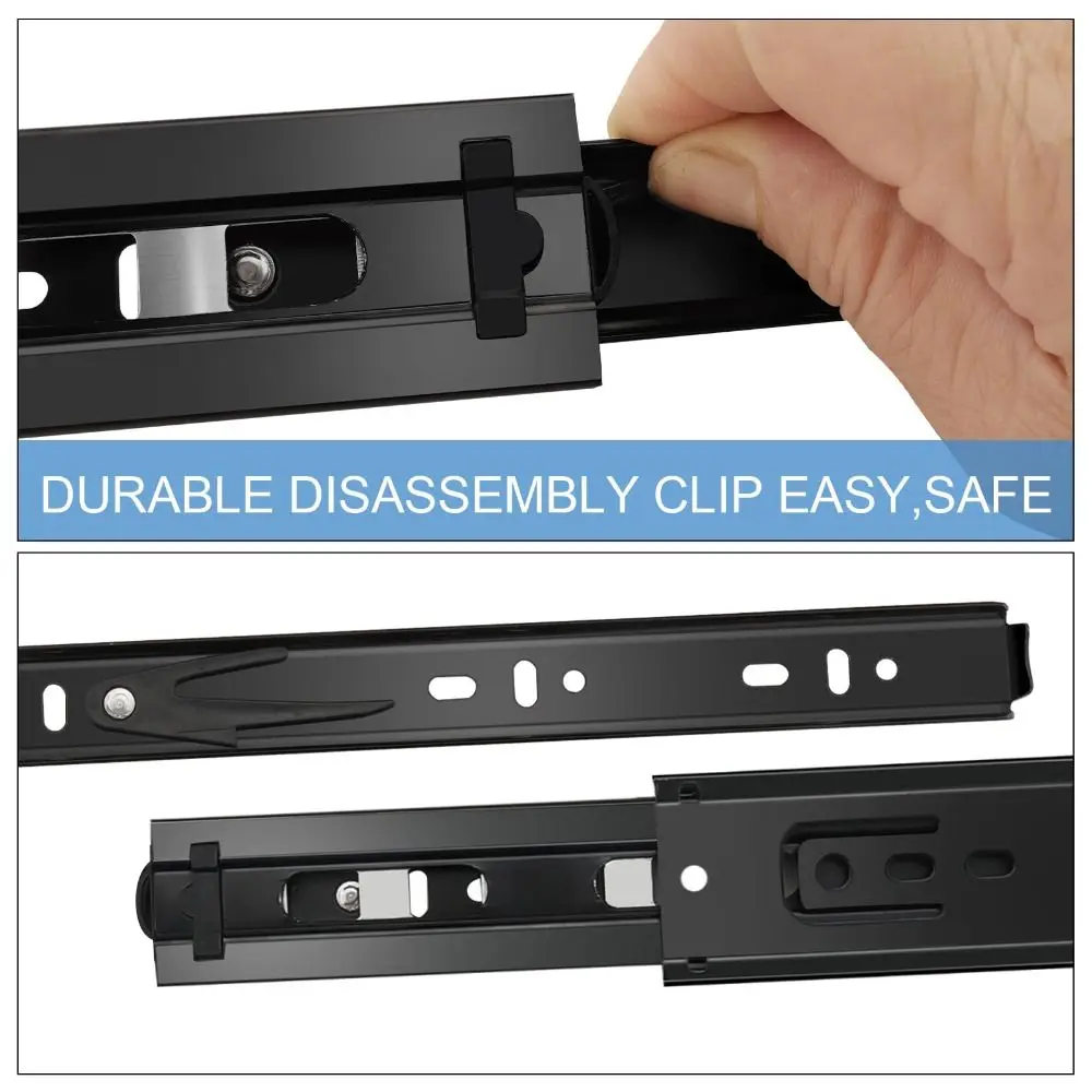 Heavy-Duty Drawer Slides | Full Extension Ball Bearing Rails | Smooth Silent Operation - Thumbnail 3