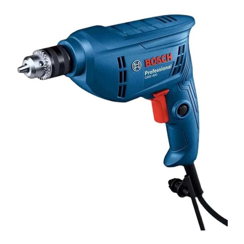 Bosch GBM 400 Professional Electric Drill | 400W Power & 0-2800 RPM | For Wood, Metal & Screw Driving - Thumbnail 2